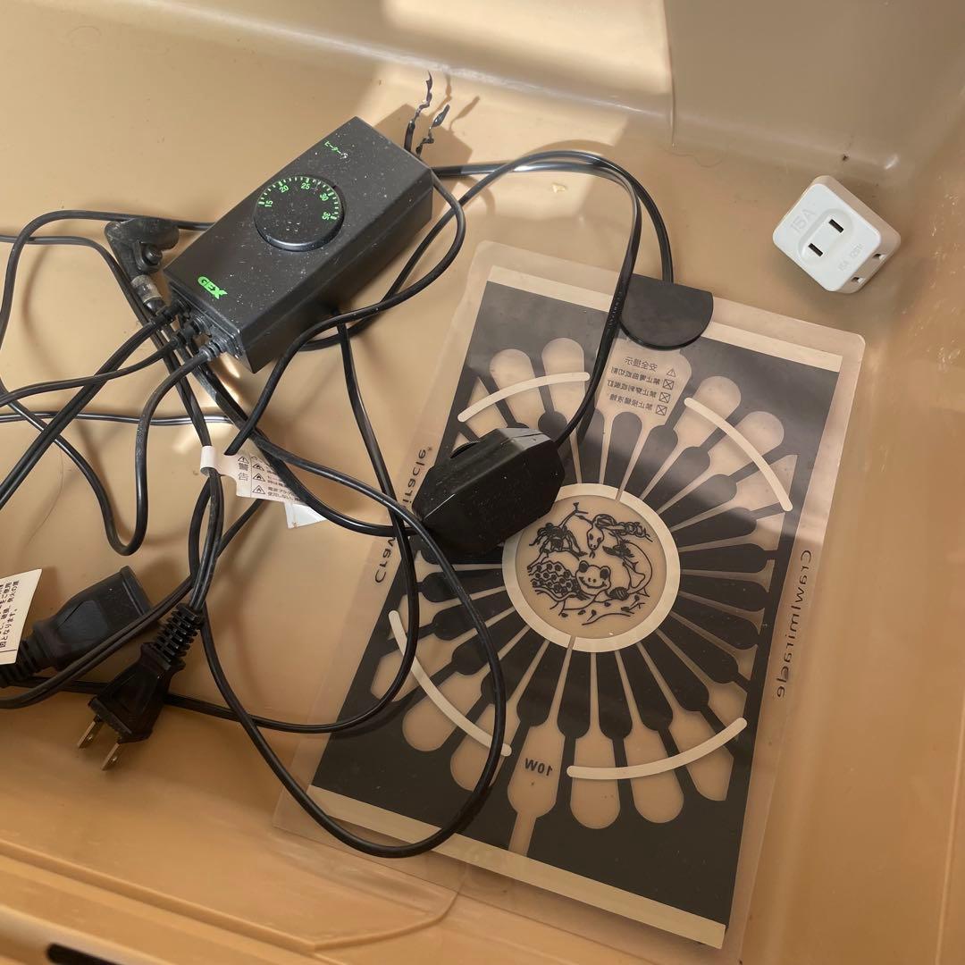 ハリネズミ　小動物　飼育セット サーモスタット 暖突