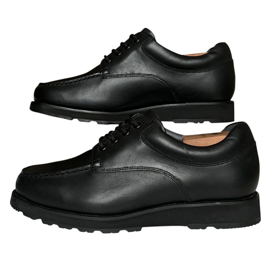 未使用 アシックス 25 ペダラ レザー ゴアテックス ウォーキング 3E 黒