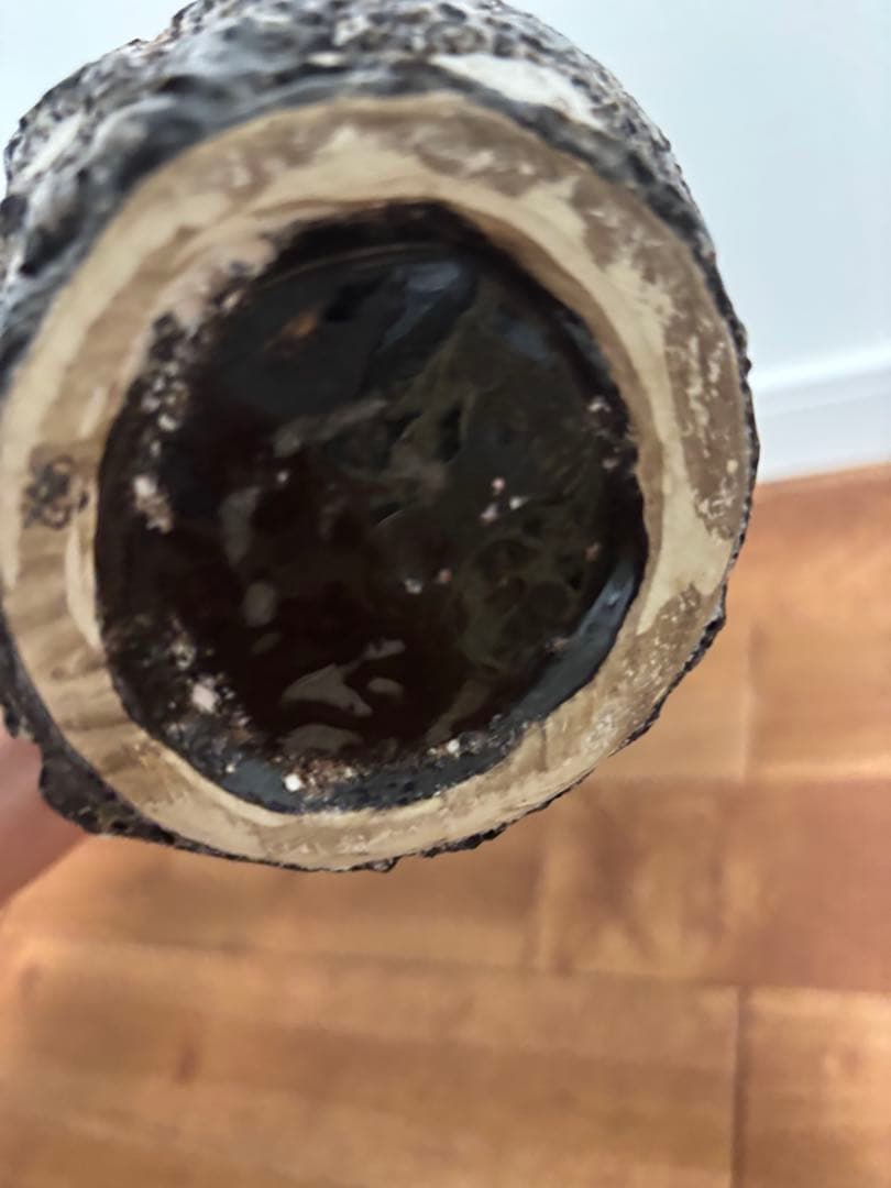 ファットラヴァ黒色と茶色のグラデーション