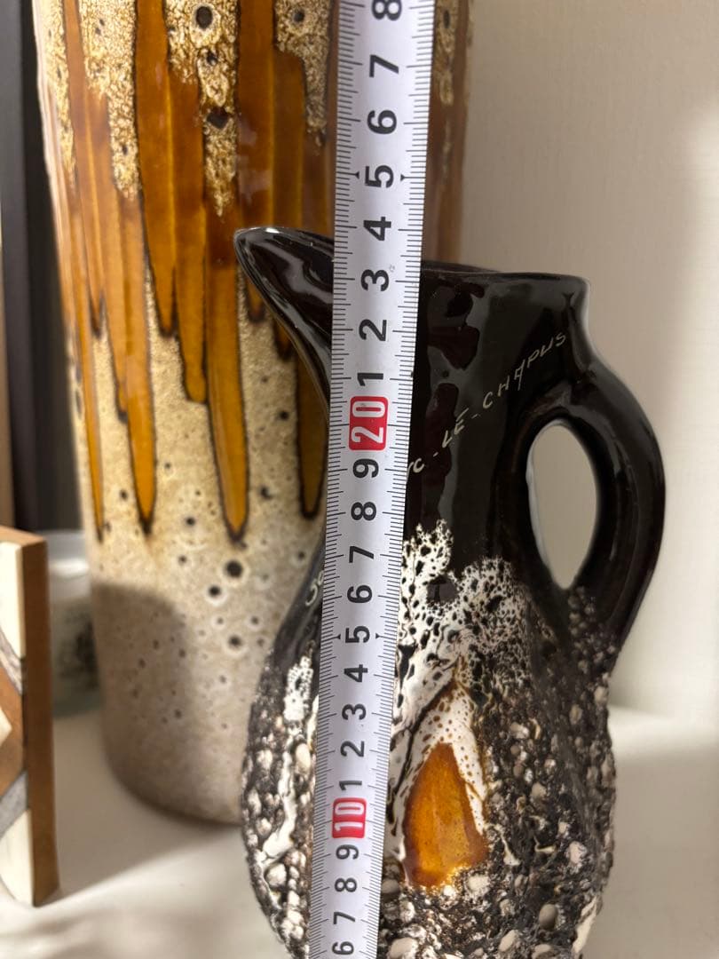 ファットラヴァ黒色と茶色のグラデーション