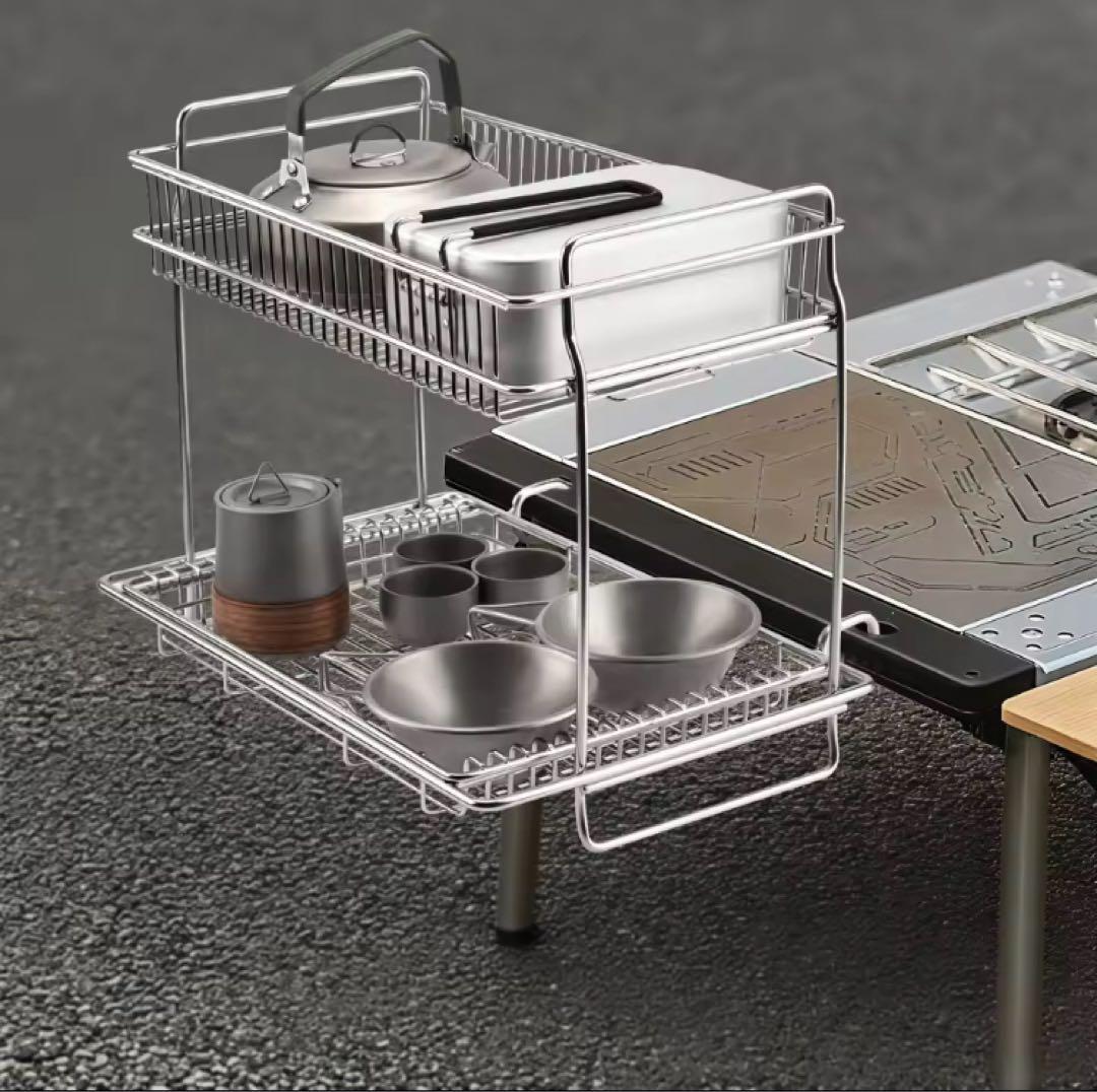 セパレートIGT対応 ステンレス メッシュトレー　スノーピーク peak