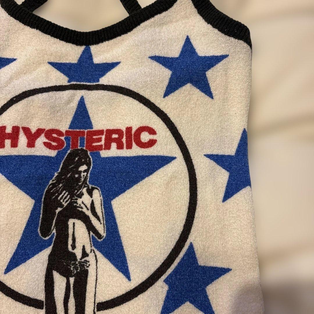 ヒステリックグラマー 星柄 ガール タンクトップ キャミソール 90s