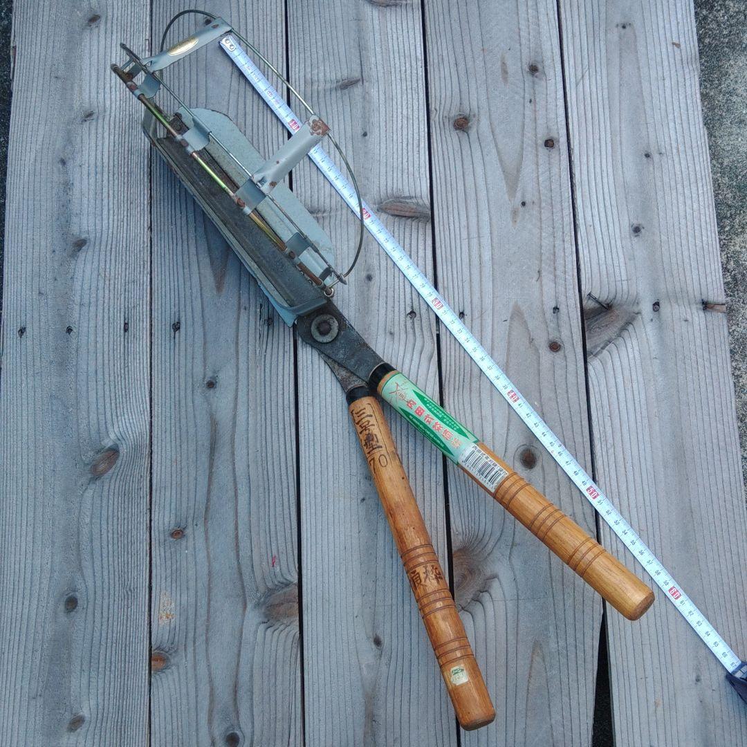 茶摘み鋏　内田式　茶摘み道具