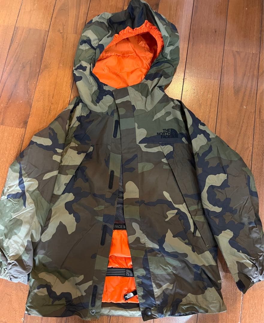 THE NORTH FACE 子ども用カモフラージュウェアセット