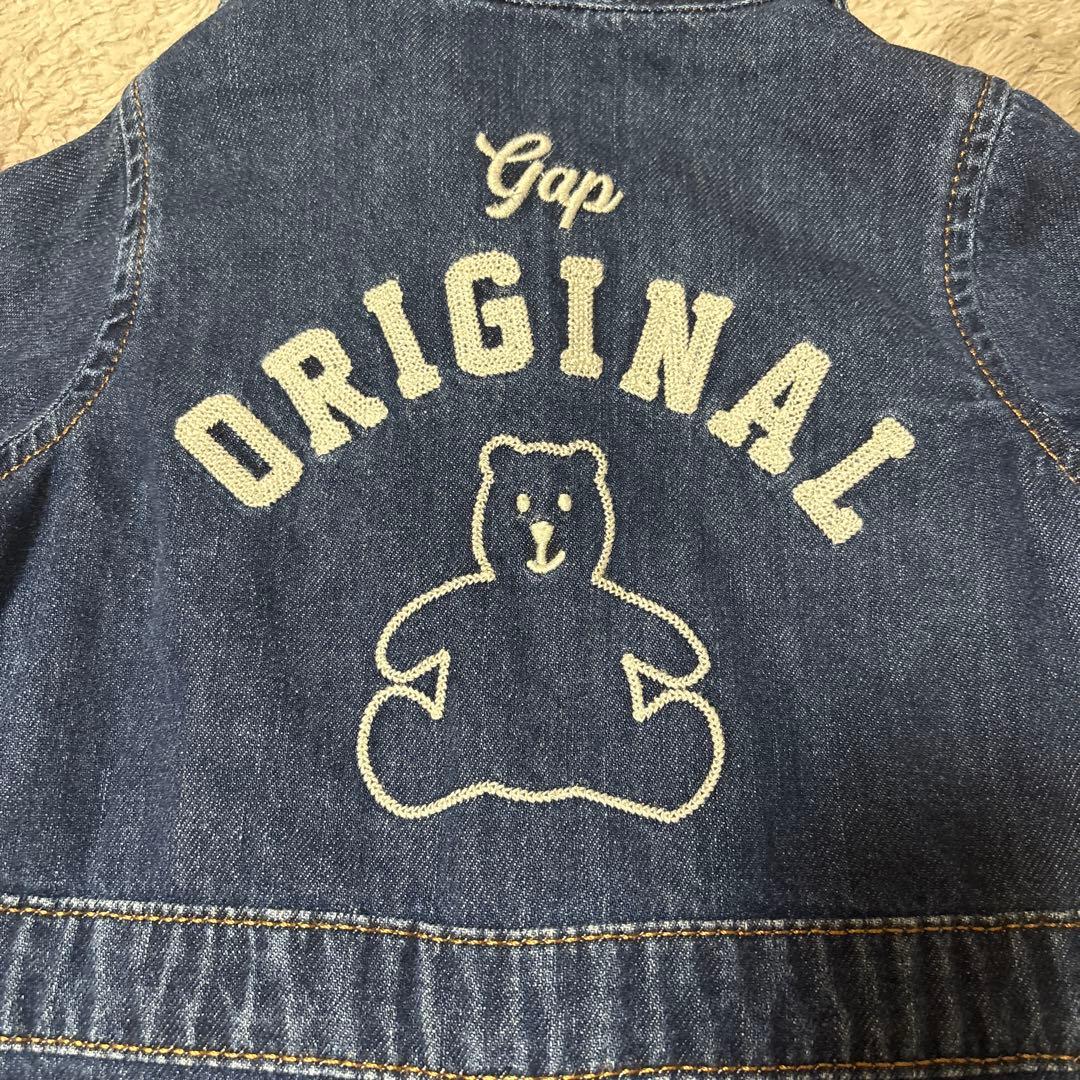 GAP デニムくまさん　カバーオール　70cm