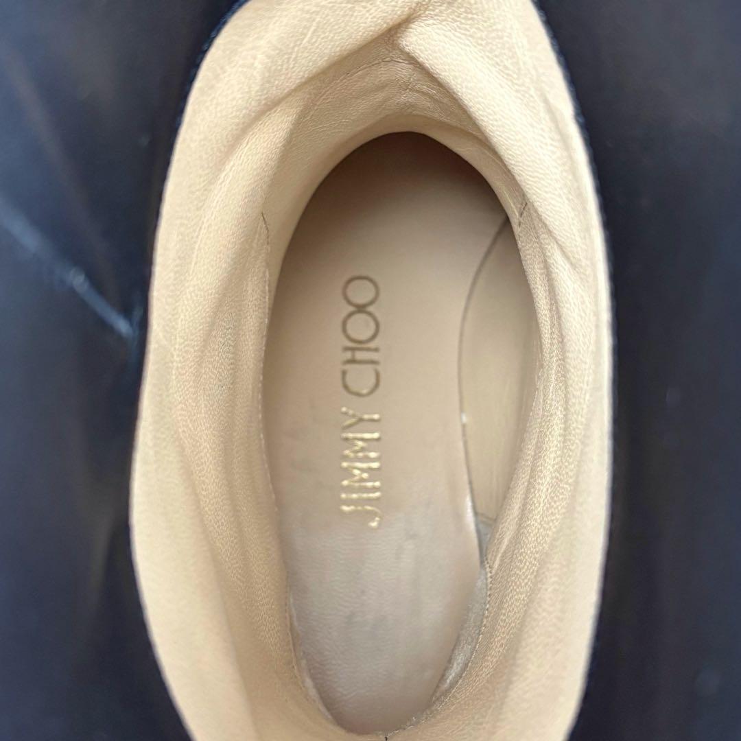 【美品】ジミーチュウ BIKER II　ブーツ　黒　ブラック　23cm 36