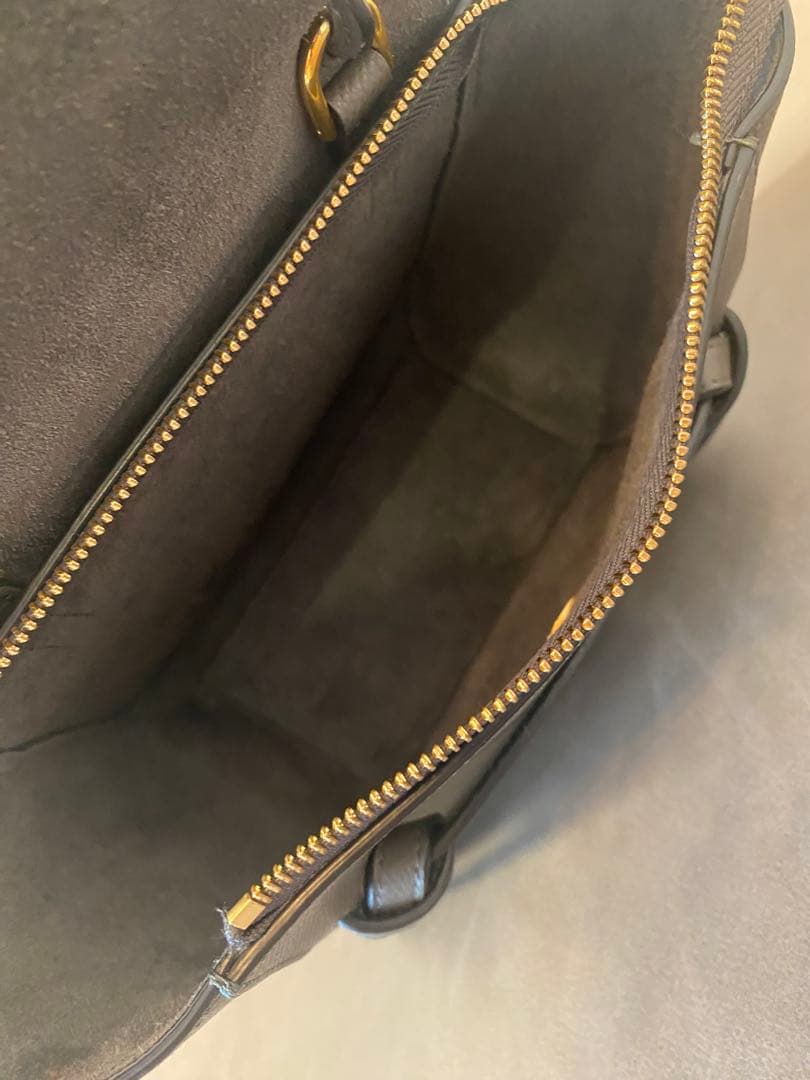 美品　セリーヌ　ベルトバッグ　ナノ