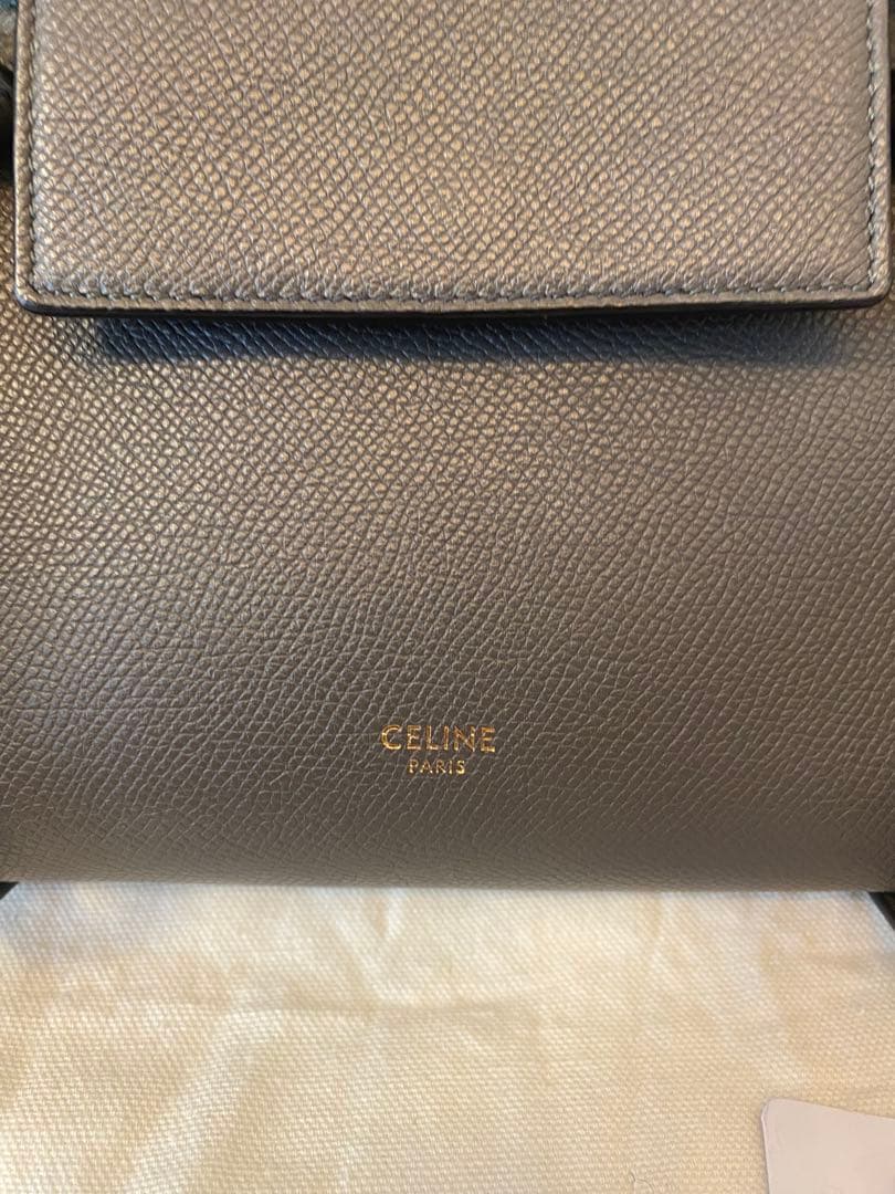 美品　セリーヌ　ベルトバッグ　ナノ