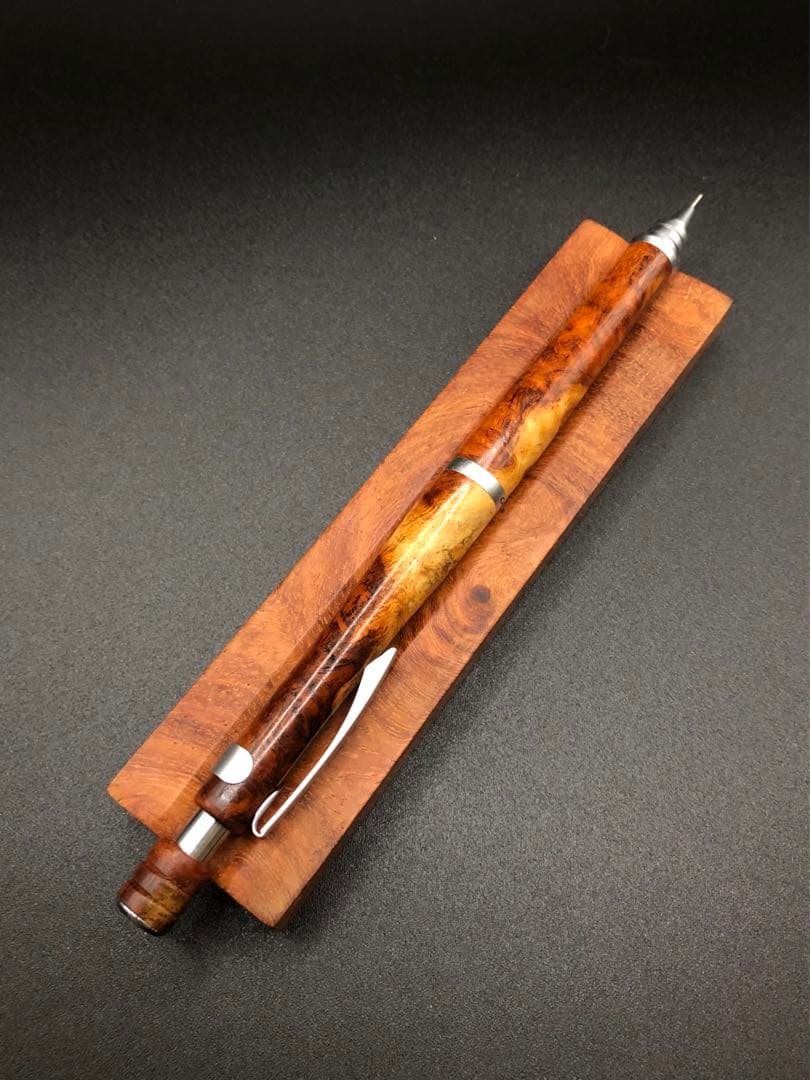 pilot パイロットS20シャープペンシル0.5mm花梨瘤/紅白