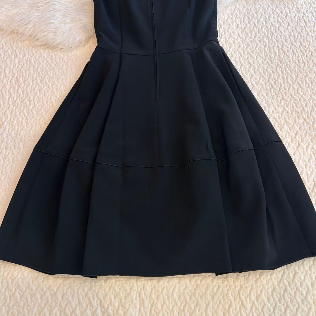 美品♡フォクシーニューヨーク バロン ワンピース　フレア　ブラック　40