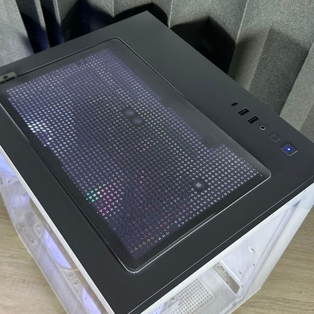 高性能 白 ゲーミングPC RX6600 Windows11 FPSゲーム快適