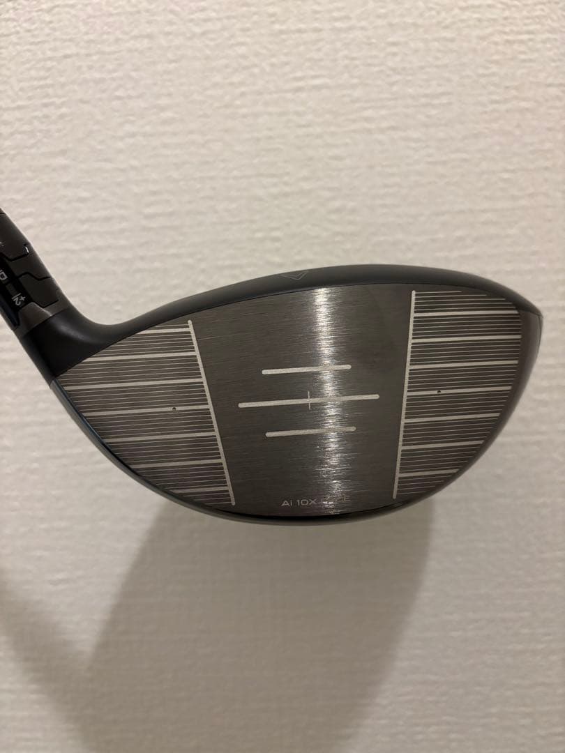 【ほぼ新品未使用 レフティ】キャロウェイ ELYTE ドライバー 純正シャフトS