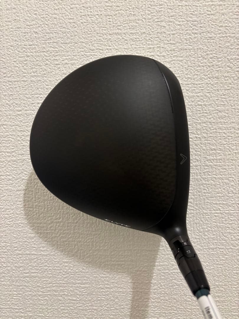 【ほぼ新品未使用 レフティ】キャロウェイ ELYTE ドライバー 純正シャフトS