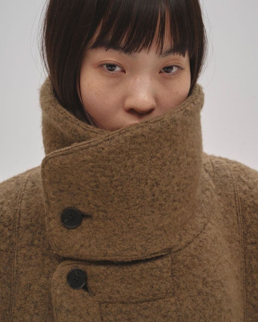 最終TODAYFUL Standcollar Boucle Jacket