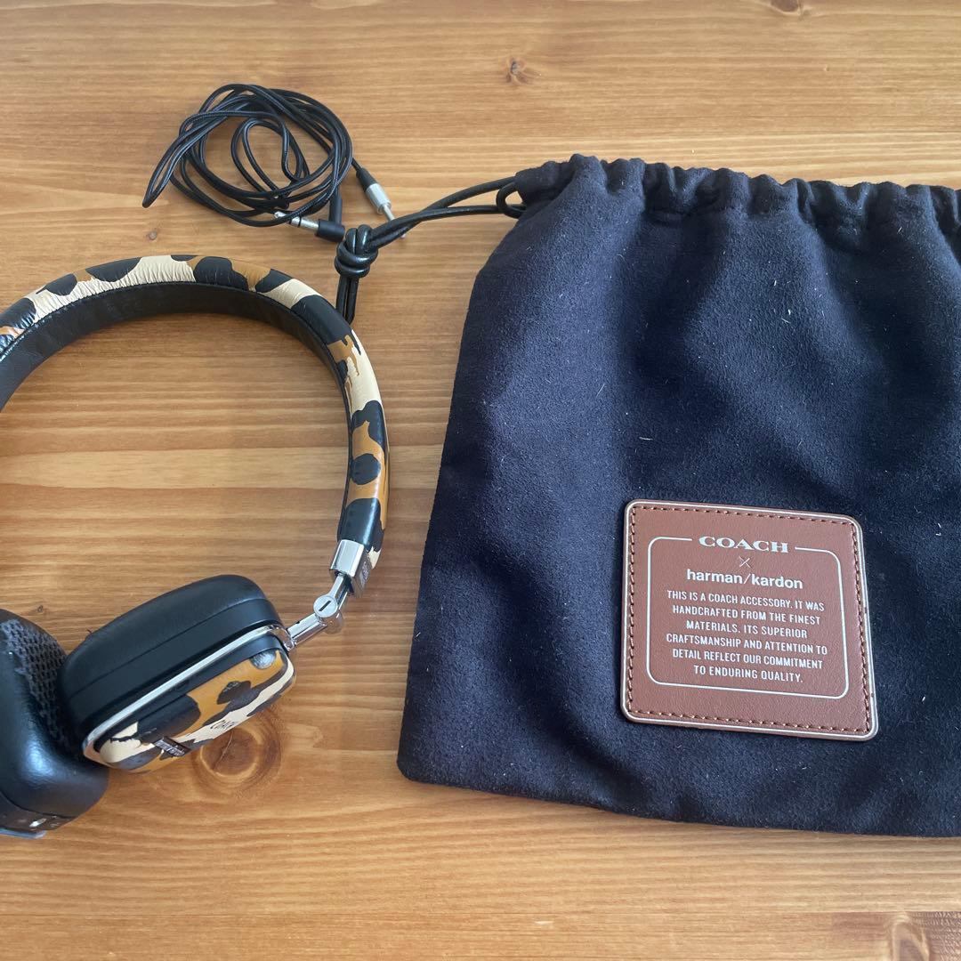 COACH✖️Harmankardon ワイヤレスヘッドホン