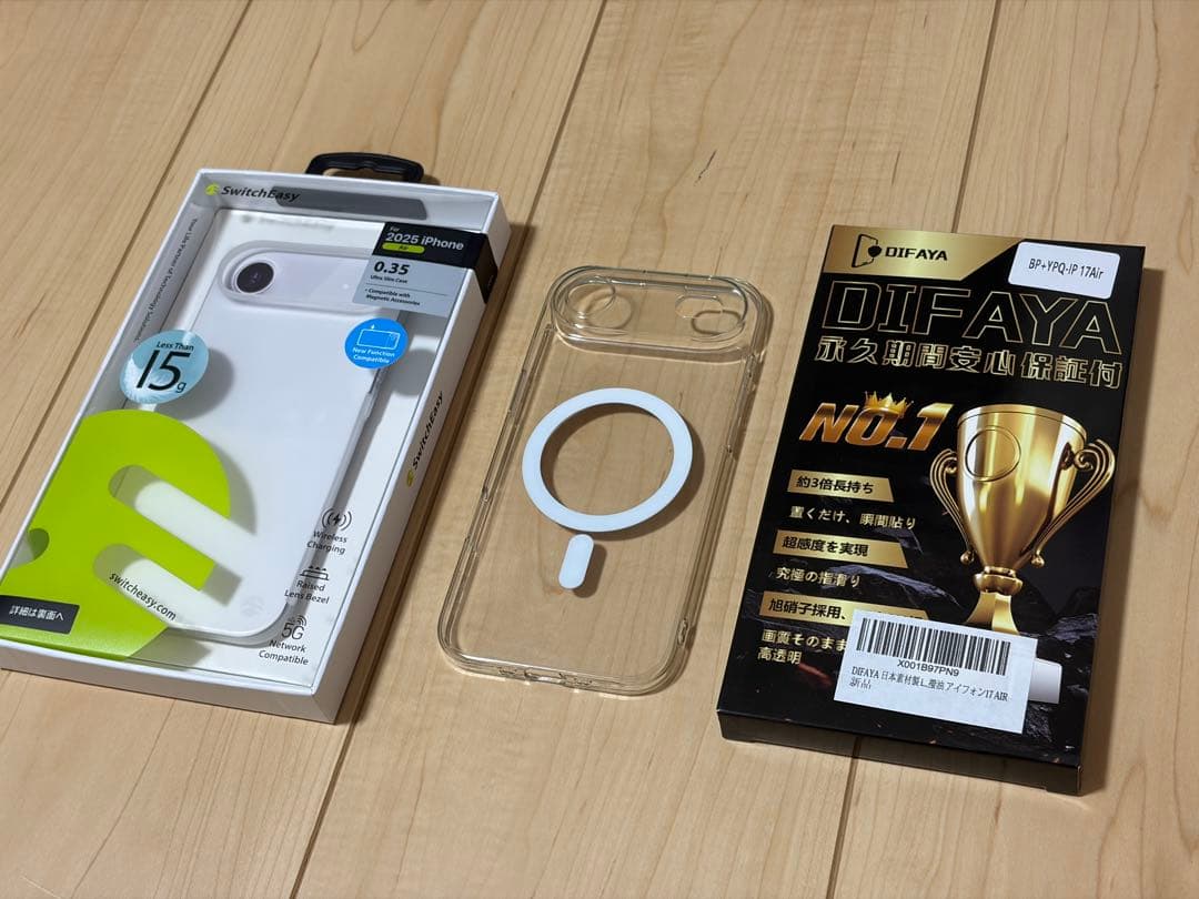 【ほぼ新品】iPhone Air 256GB クラウドホワイト【オマケつき】