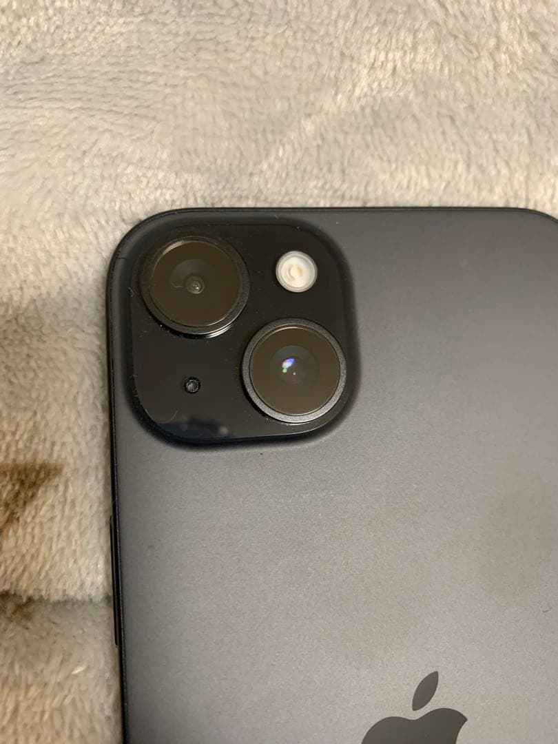 iPhone15plus ブラック　バッテリー100%