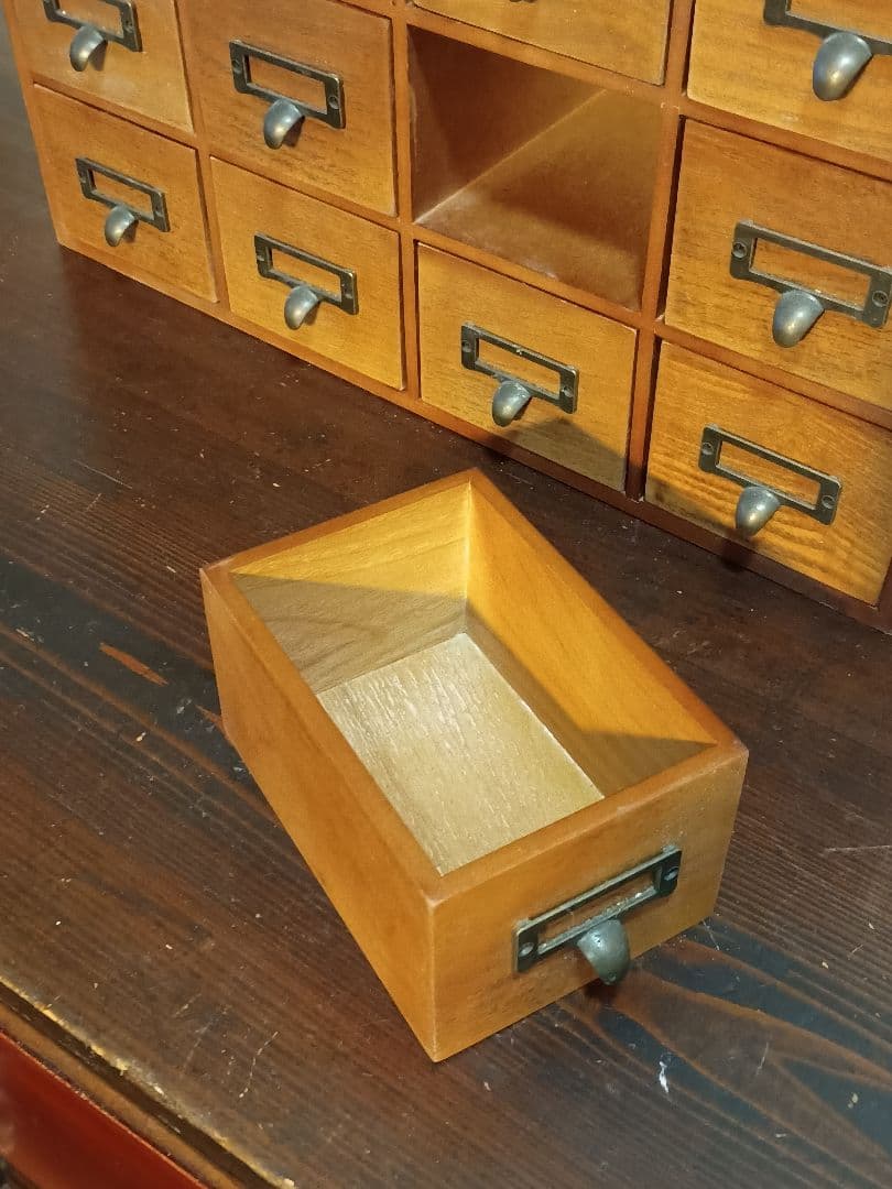 総桑製 小型小物入れ箪笥 アンティーク