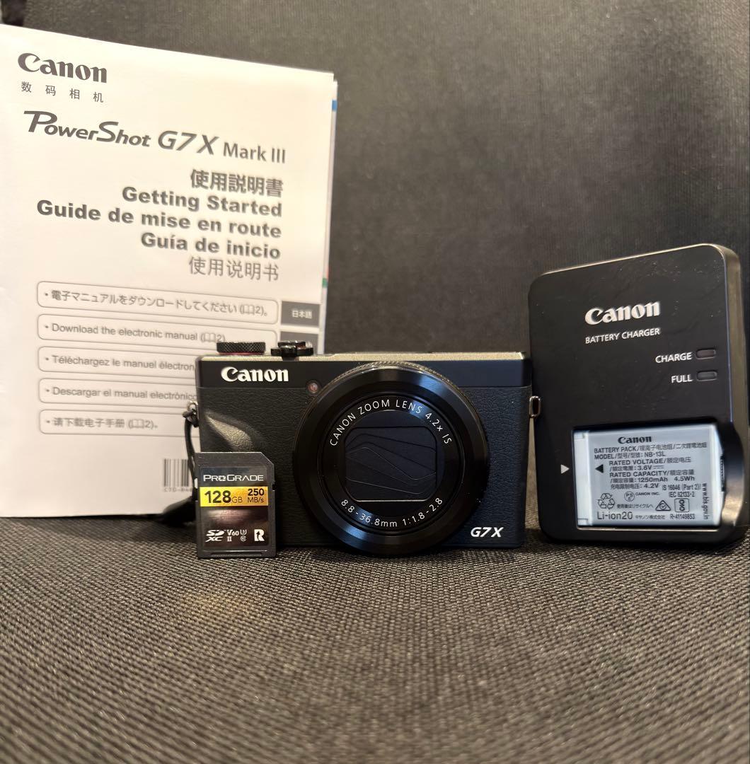 デジタルカメラ CANON PowerShot G7 X MarkIII