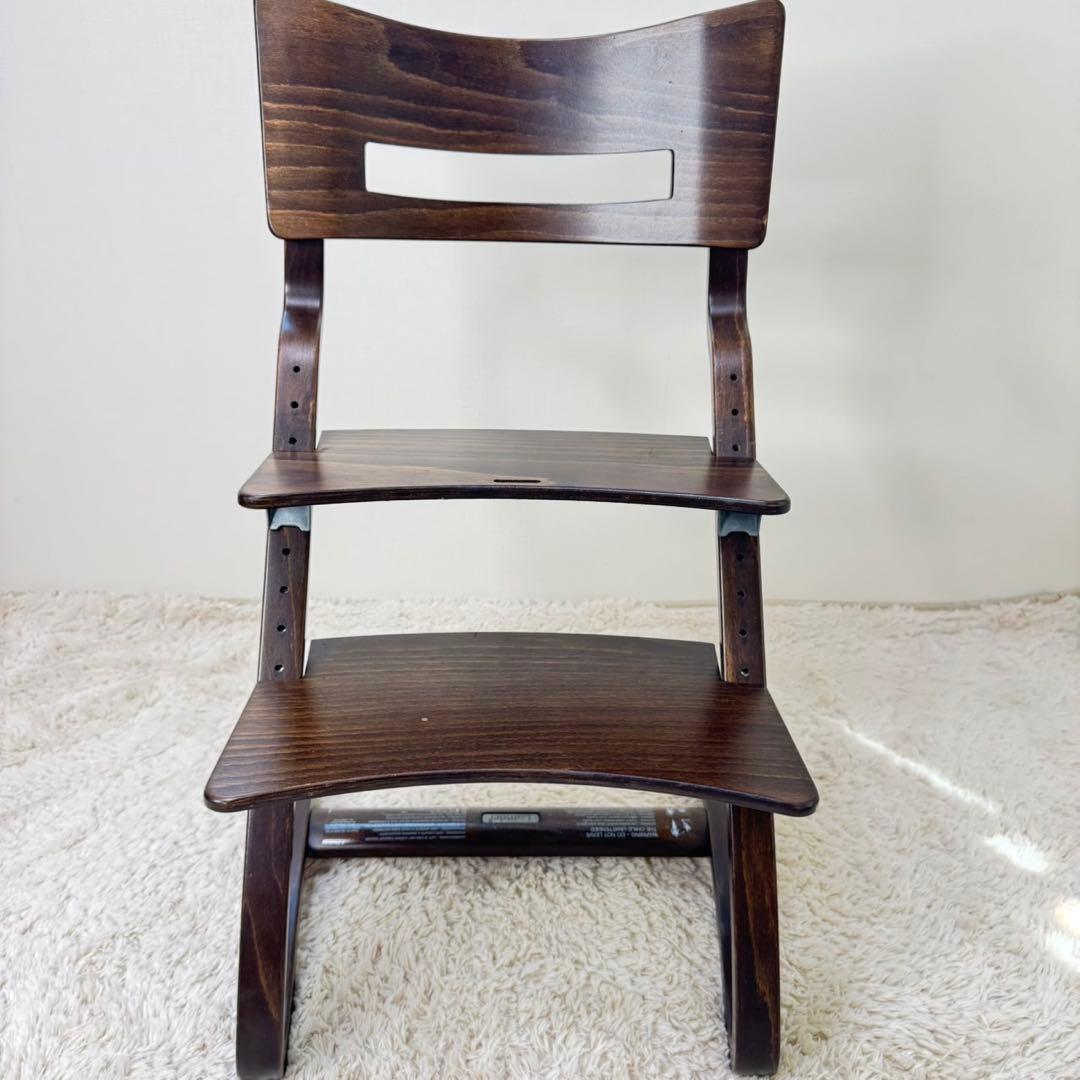 Leander リエンダー ハイチェア 北欧 ウォールナット 木製 ベビーチェア