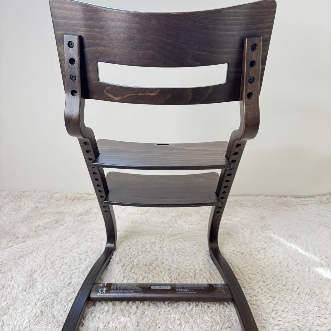 Leander リエンダー ハイチェア 北欧 ウォールナット 木製 ベビーチェア