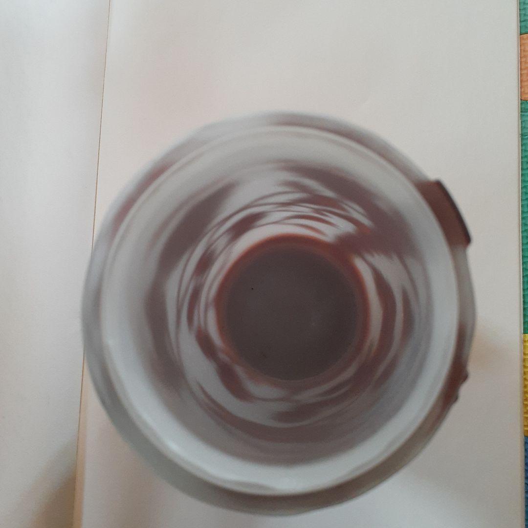 Galle　エミール・ガレ風　花瓶　花模様