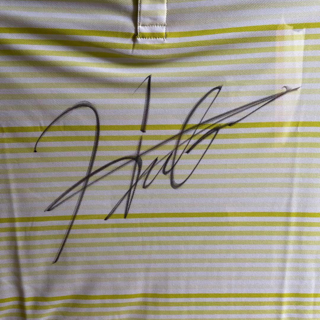 【マスターズ優勝】松山英樹選手サイン入りレプリカウェア懸賞当選品 当選通知書付き