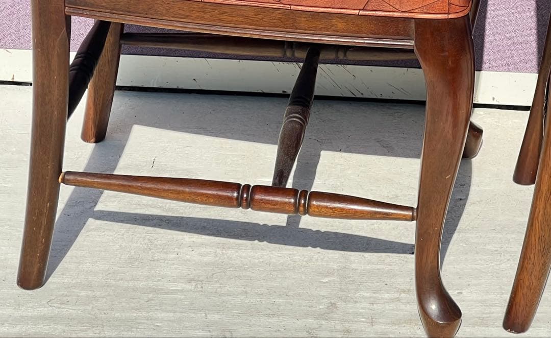 クラシックダイニングチェア 2脚セット1980年代 マルニ 地中海シリーズ