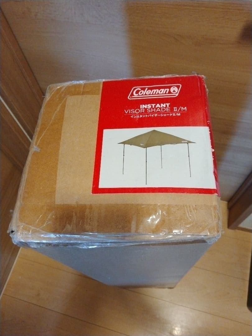 ★新品未使用 コールマン シェード インスタントバイザーシェードⅡ Ｍ オリーブ