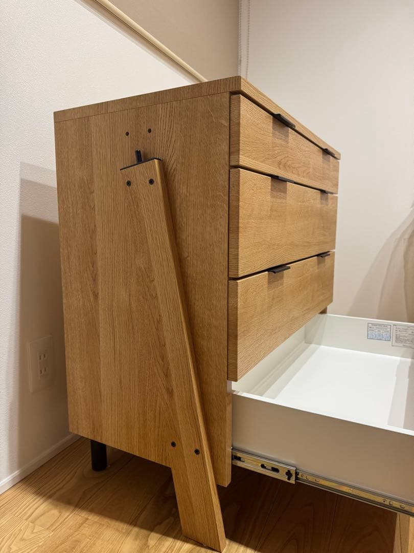 チェストラック(エトナ 80CR MBR) ニトリ　衣類収納　お値下げ交渉可