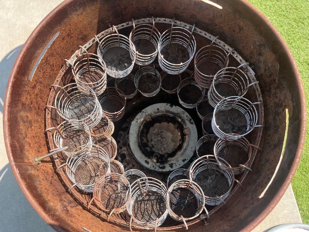 ドラム缶　焼き芋機　業務用　つぼ焼き