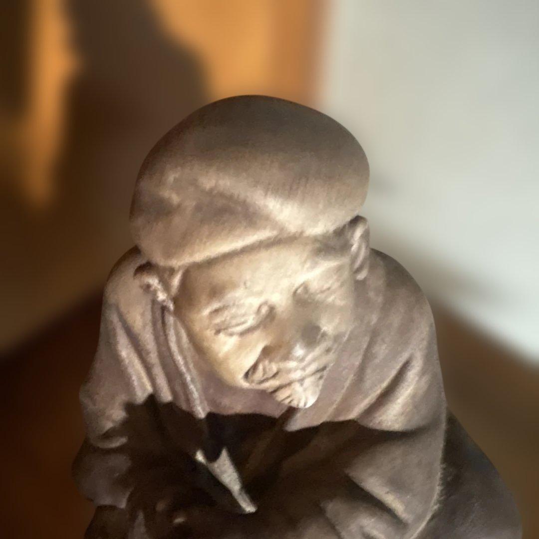 大黒天　木置物　七福神　工芸品