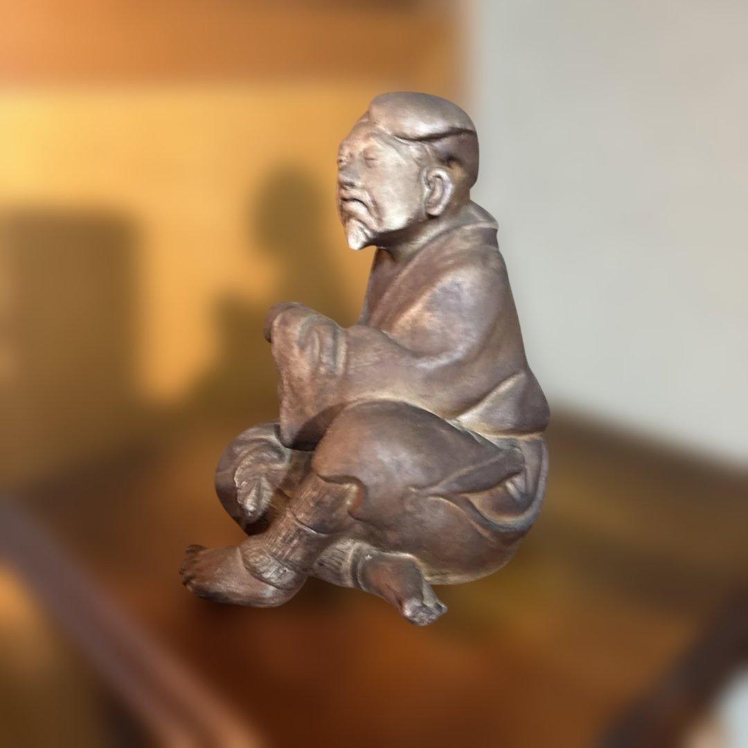 大黒天　木置物　七福神　工芸品