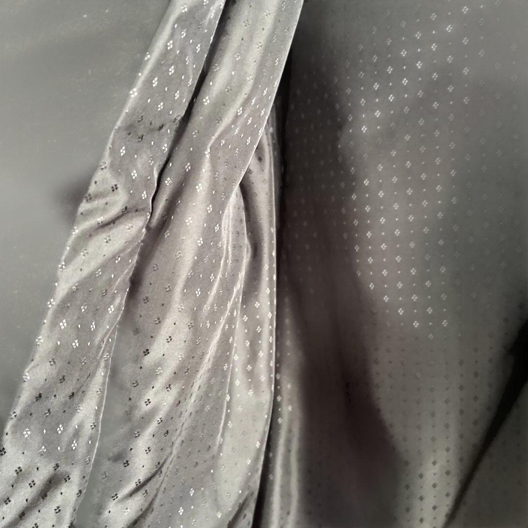 フェイクヌバック 長陣羽織　中綿袷（なかわたあわせ）／濡羽色　女F