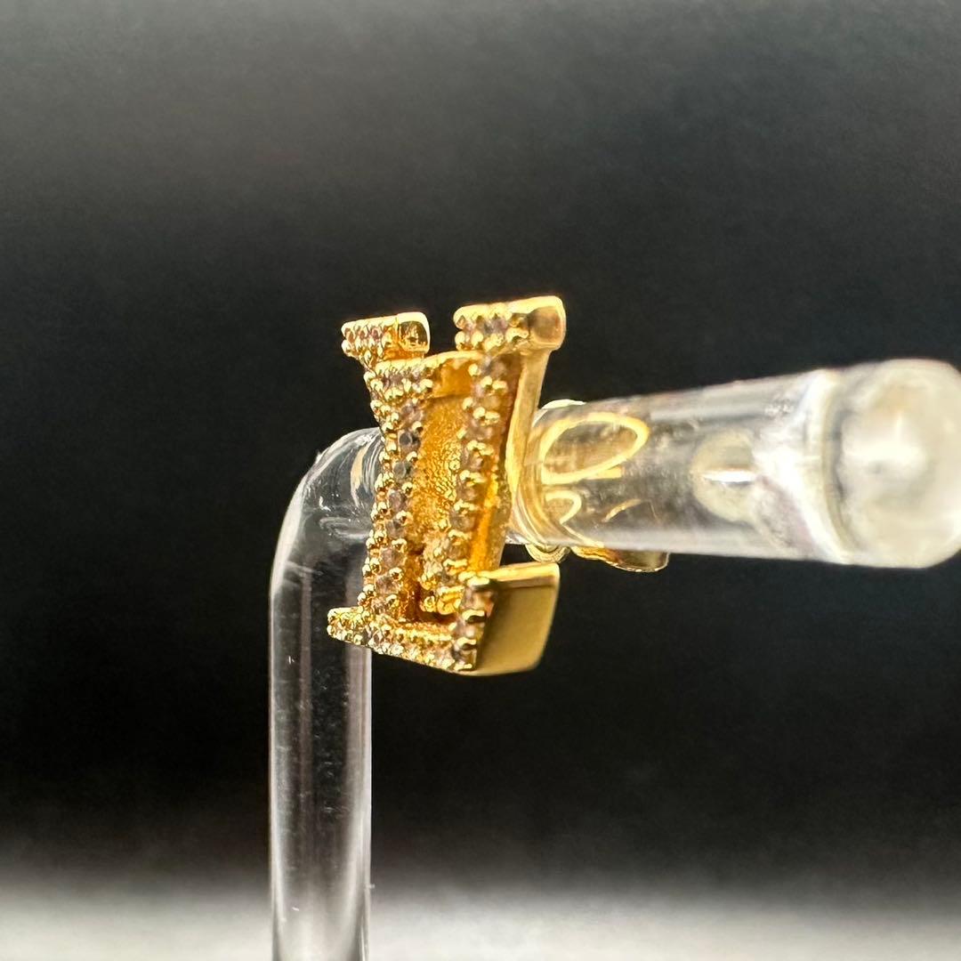 極美品✨　ルイヴィトン　ピアス　アイコニック　ストラス　M00609 849