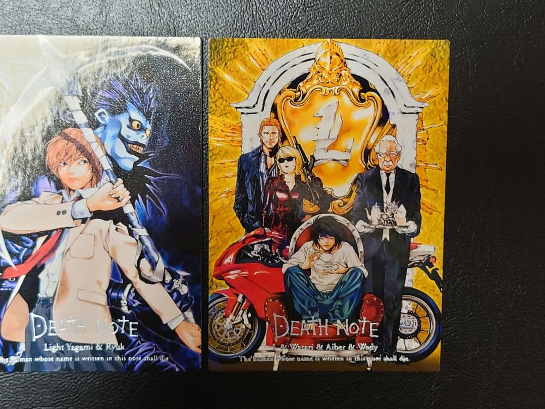 DEATH NOTE デスノート 9枚セット 夜神月 L パラレルレアカード