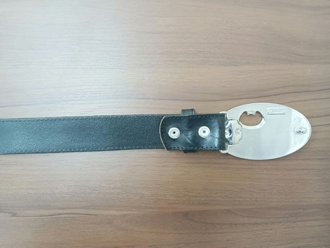 ディースクエアード　I LOVE BEER ベルト 黒 レザー　メンズ