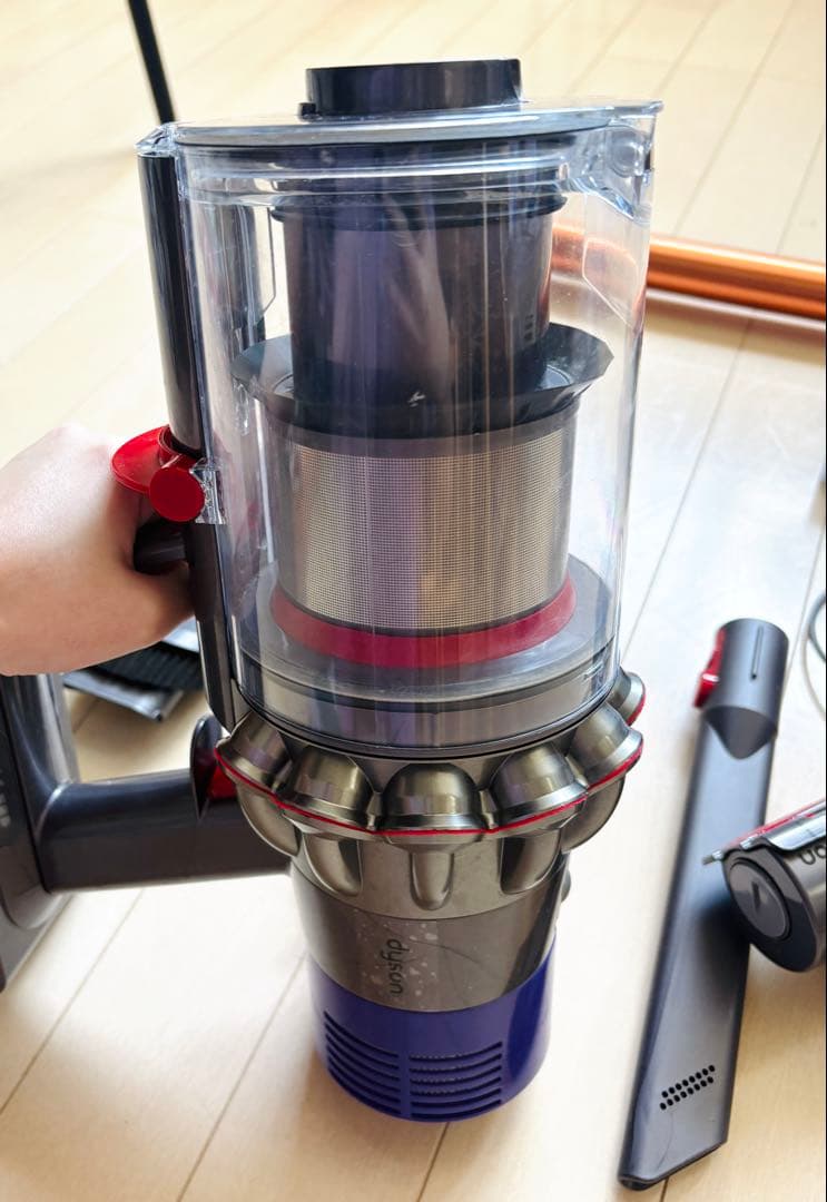 Dyson V10コードレス掃除機＋towerスタンド(モーターヘッドなし)
