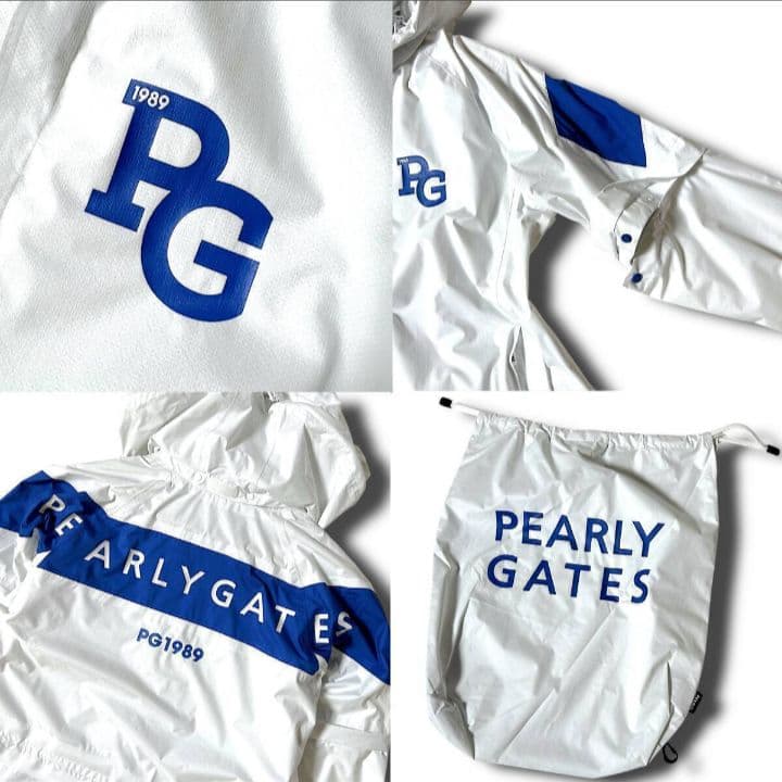 【新品未使用】PEARLY GATES レインジャケット レディース サイズＳ