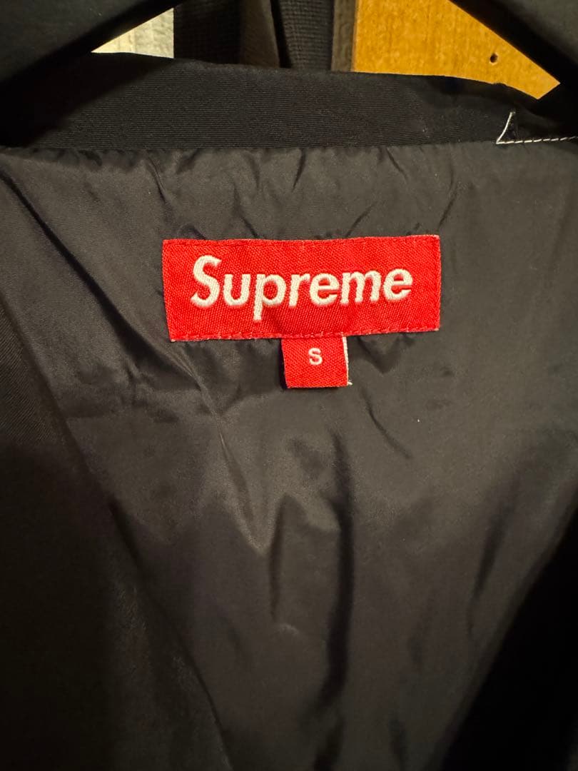 Supreme ブラック ナイロンジャケット S