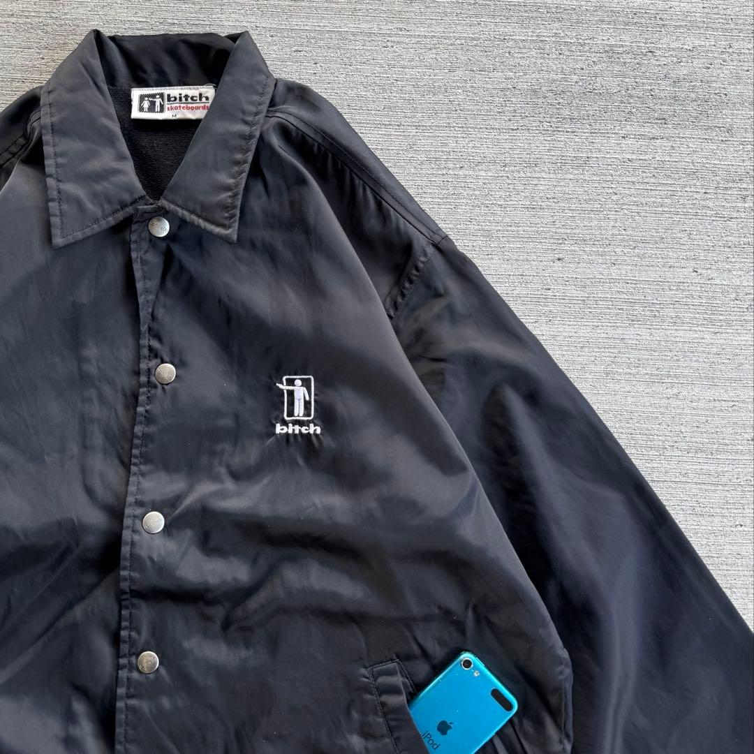 希少！90s Bitch Skateboards コーチジャケット　fubu