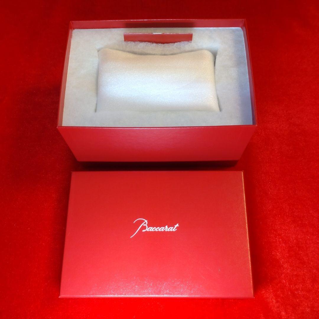 【特別価格】「バカラ スノーウィーツリー」のレッドです。傷を付けてしまいました。