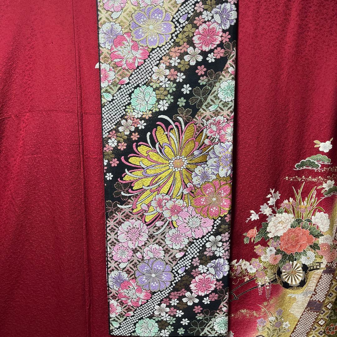 ☆年末特別お値引き☆☆振袖　帯　セット売り　成人式　正絹