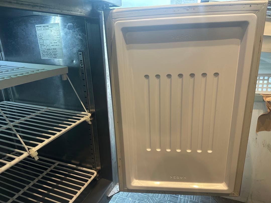 フクシマガリレイ ヨコ型業務用冷蔵庫 中古