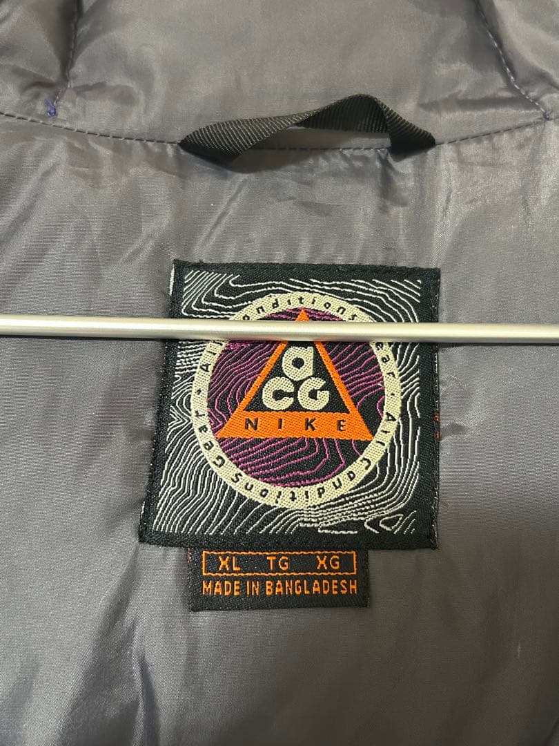 NIKE ACG ダウンジャケット 青