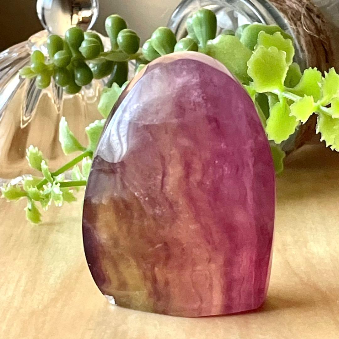 フローライト　パーム　置物