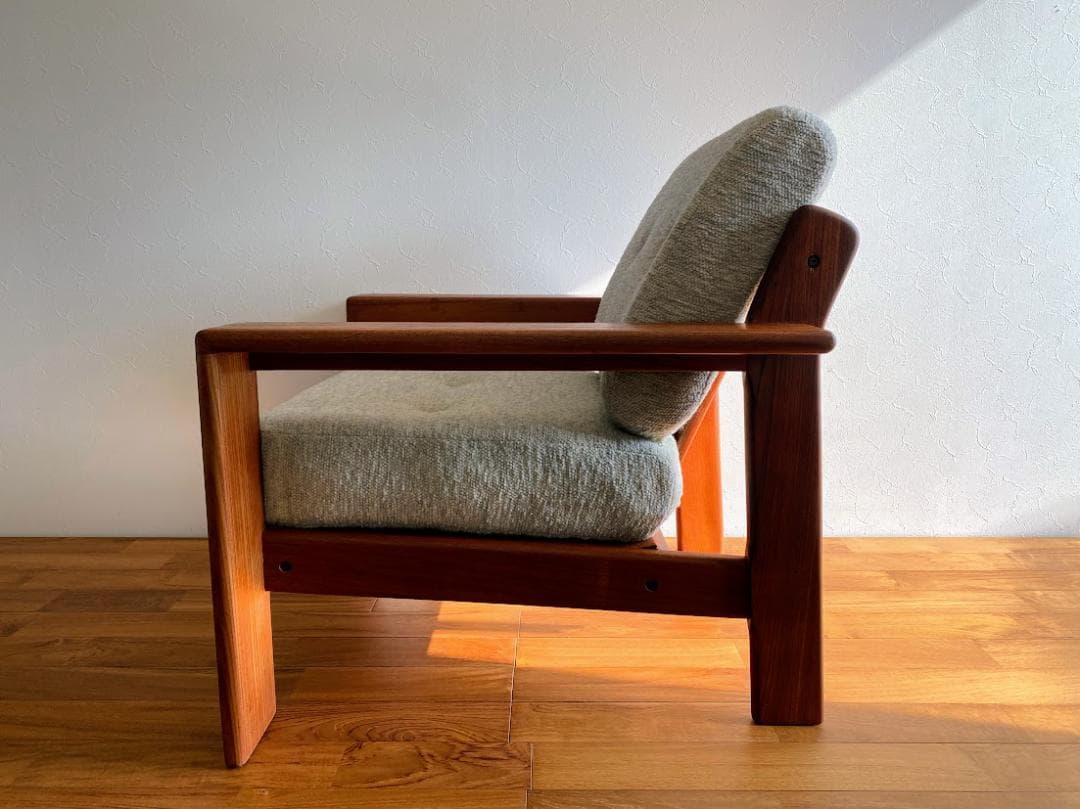 1970s ヴィンテージ KOSUGA コスガ チーク シングルソファ 仕上済
