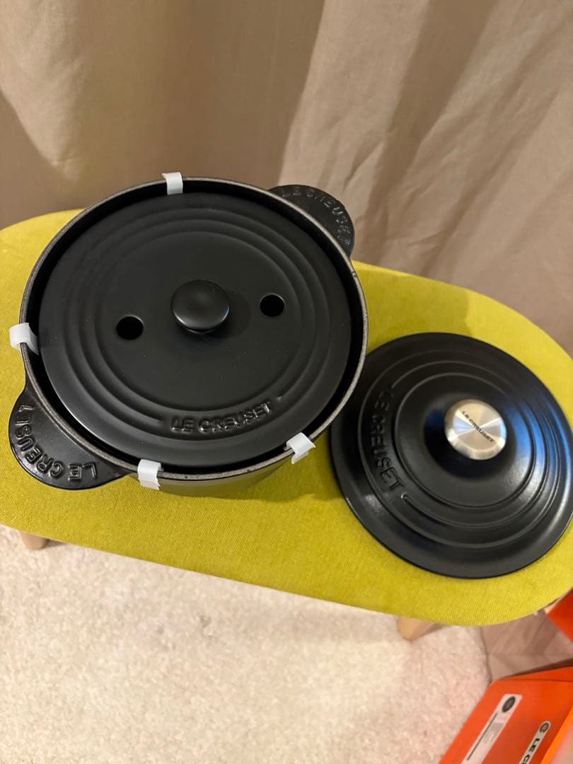 ル・クルーゼ 大ココット・エブリィ20cm インナーリッド(内蓋)つき