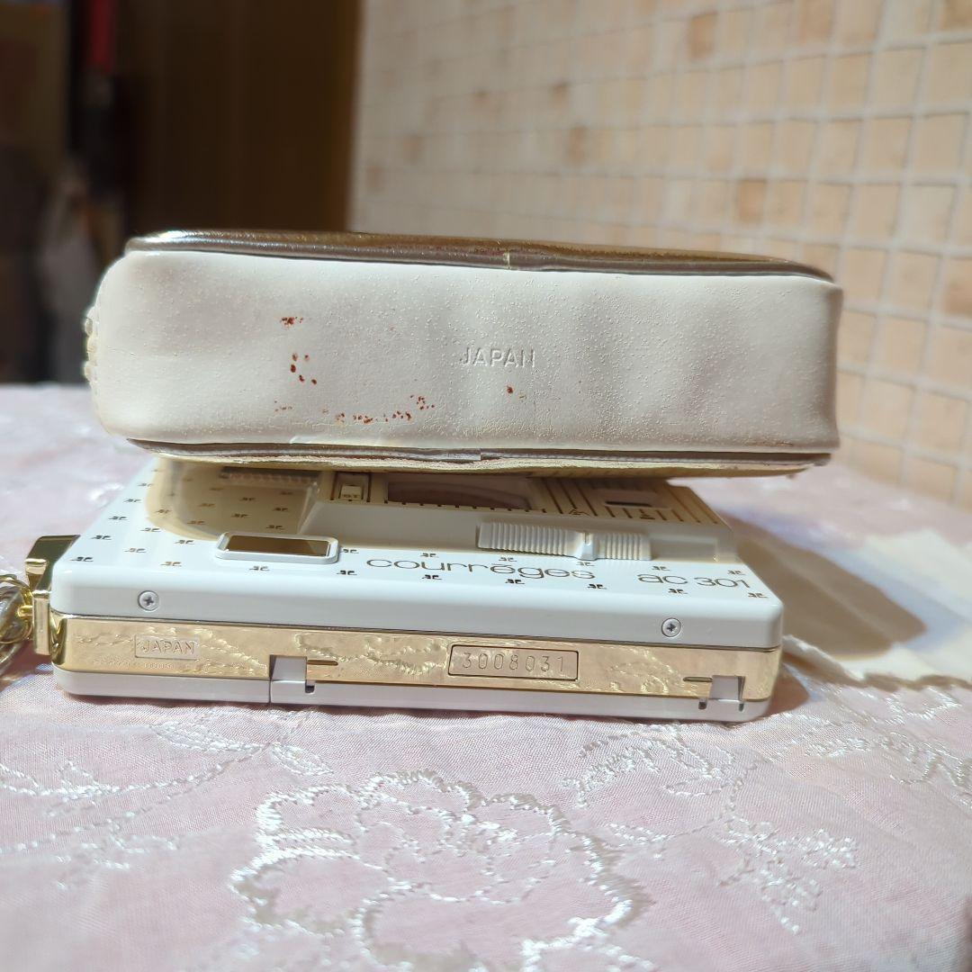 courrèges AC-301 ミノルタディスクカメラ 元ケース付き昭和レトロ