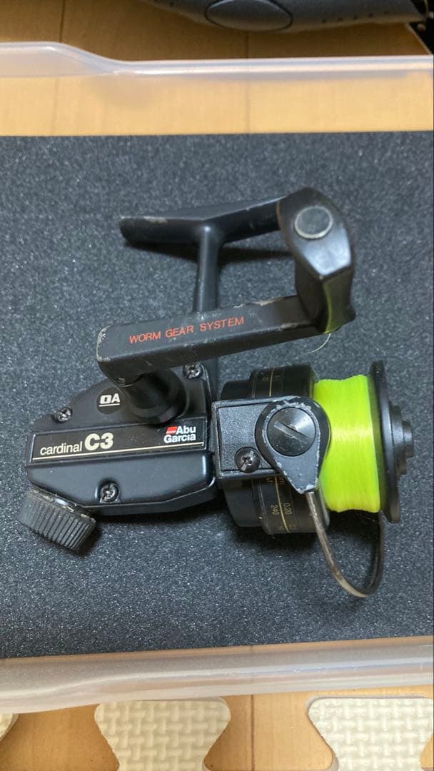 アブガルシア　リール　カーディナルC3 ＋ロッドTroutin Marquis